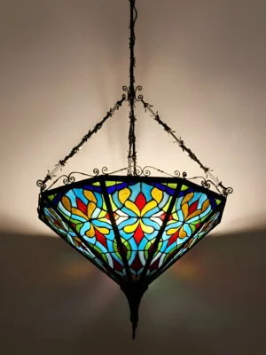 LAMPARA TIFFANY PRISMÁTICA