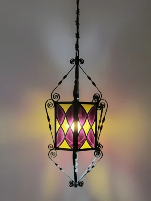 LAMPARA TIFFANY AMETHYST