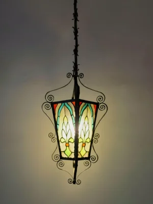 LAMPARA TIFFANY MENTA