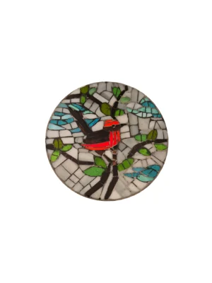 MOSAICO DE CENTRO PETIRROJO
