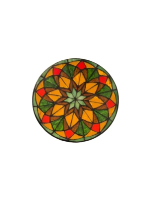 MOSAICO DE CENTRO CAOBA